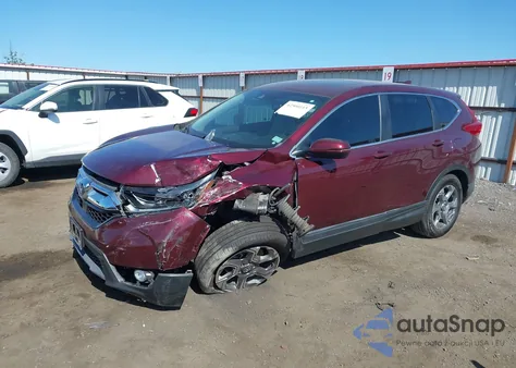 2017 Honda Cr-V Ex-L/Ex-L Navi from USA, damaged, VIN 2HKRW2H86HH660151